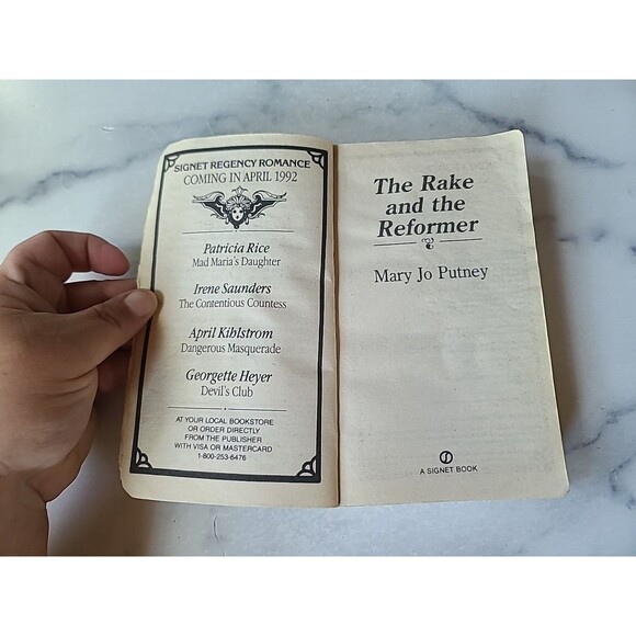 The Rake And The Reformer By Mary Jo Putney Paperback - Picture 3 of 10